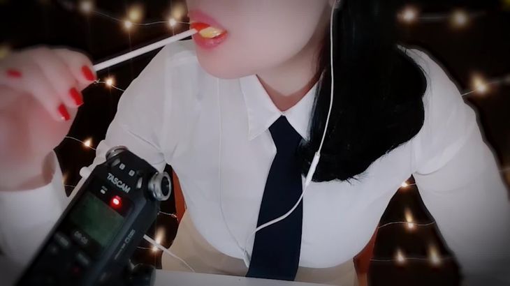 RyuA阿玉棒棒糖口腔音ASMR高清视频在线观看