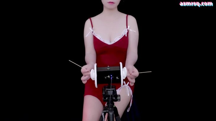 Sumimi红衣裙ASMR在线播放:沉浸式耳部放松,助眠治疗失眠首选