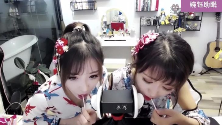 小女巫露娜ASMR助眠视频在线播放:双人掏耳与口腔音触发音盛宴