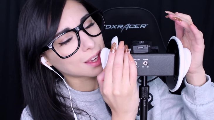 ASMR主播耳语莉莎在线播放:3Dio耳部触发助眠视频,沉浸式颅内高潮体验