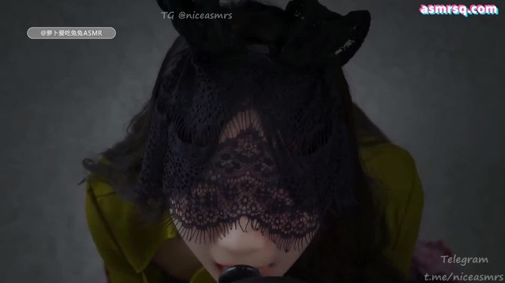 萝卜爱吃兔兔ASMR视频在线播放:第一人称视角丝袜舔耳沉浸式助眠体验